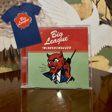 Load image into Gallery viewer, Windanswagger CD (signed) + navy shirt
