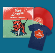 Load image into Gallery viewer, Windanswagger vinyl + navy shirt
